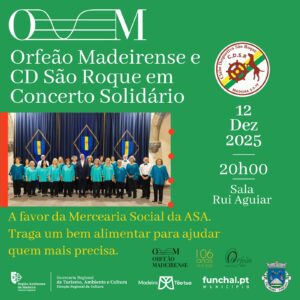 Concerto Solidário com o propósito “Mercearia Social”