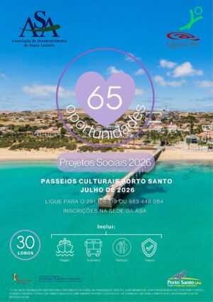 65 Oportunidades – Porto Santo – Praia e Cultura
